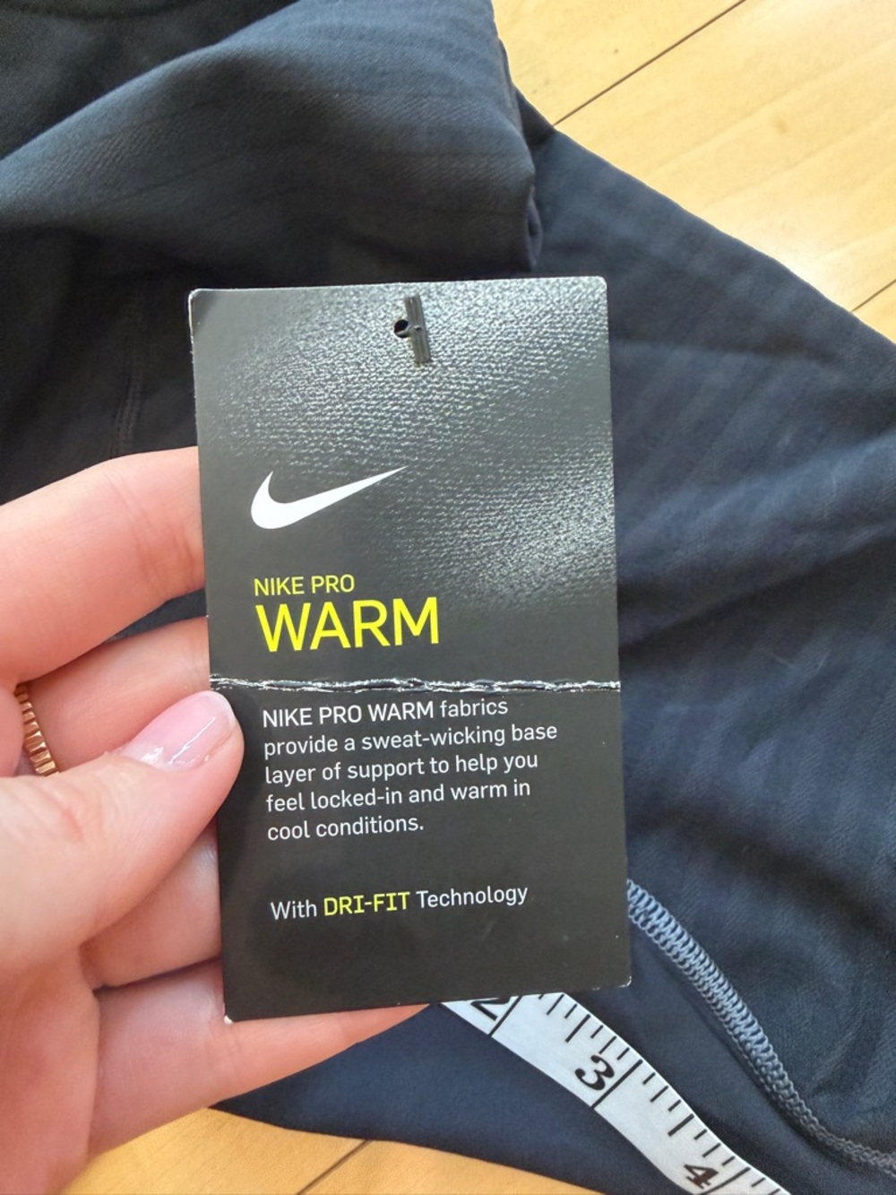 Nike Pro Men’s Long Sleeve Fitted Top Black XXL - Picture 9 of 14